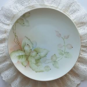 Antique J & C Bavaria German Porcelain Green Grapes Hand Painted Signed …